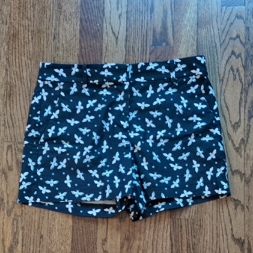 LOFT Riviera Navy Printed Women's Shorts